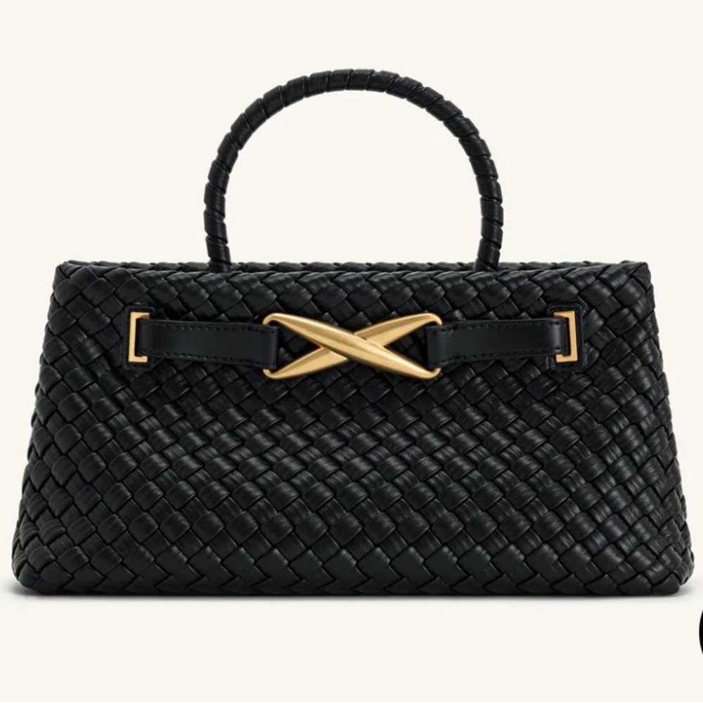 ✨NWT JW PEI Elora Woven Top Handle Bag